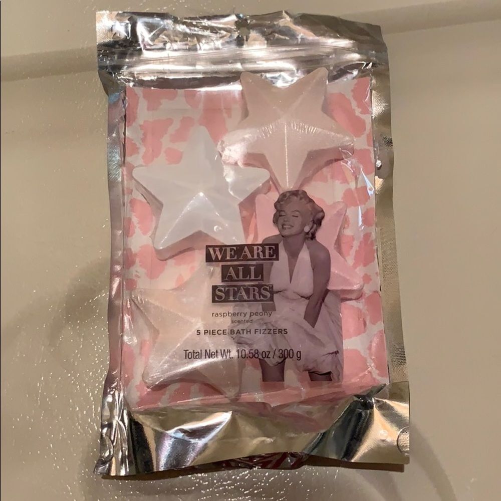 4 Bath Bomb fizzers Marilyn Monroe